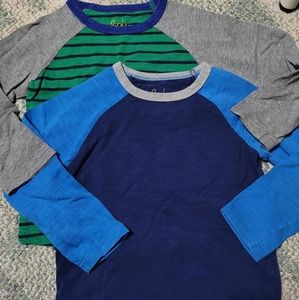 Boys boden raglan tops